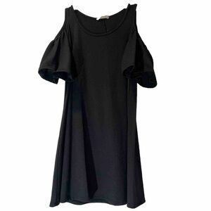 Twenty Seconds Black Cold Shoulder Dress Women’s Small